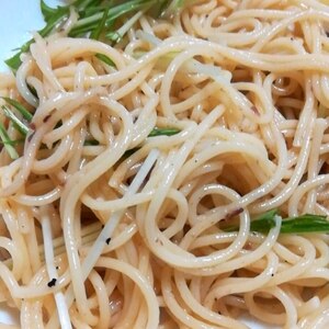 ほうれんそうとアンチョビパスタ